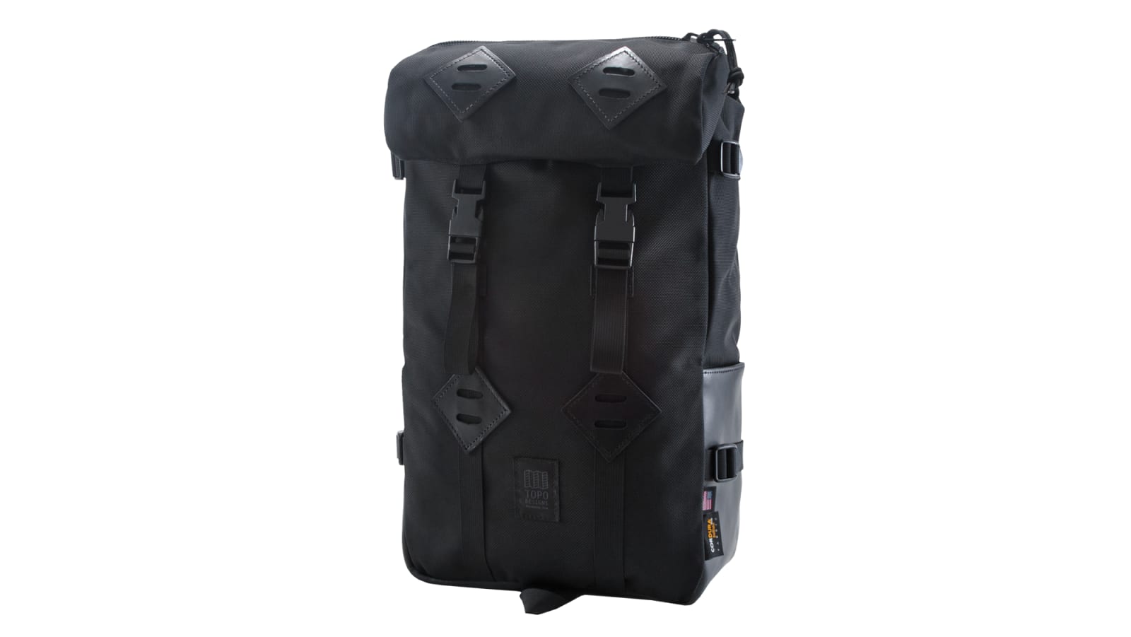 Topo Designs 22L Klettersack Black Leather Rogue Fitness Canada